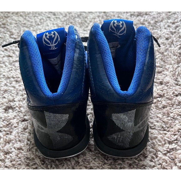 Under Armour Boys Sneakers Shoes Blue Youth Size 7Y - Picture 3 of 7